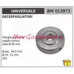 Upper flange with bevel gear pair UNIVERSAL brushcutter 013973
