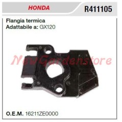 Flangia termica aspirazione HONDA motopompa GX120 R411105 | Newgardenstore.eu