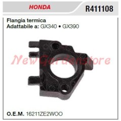 Flangia termica aspirazione HONDA motopompa GX340 390 R411108
