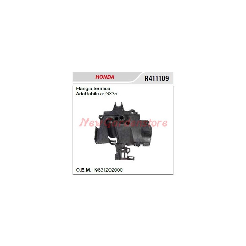 Flangia termica aspirazione HONDA motozappa GX35 R411109