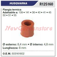 Flangia termica aspirazione HUSQVARNA motosega 139 141 36 40 41 45 R125160 | Newgardenstore.eu
