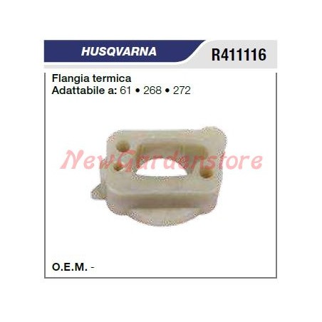 HUSQVARNA chainsaw 61 268 272 R411116 intake flange | Newgardenstore.eu
