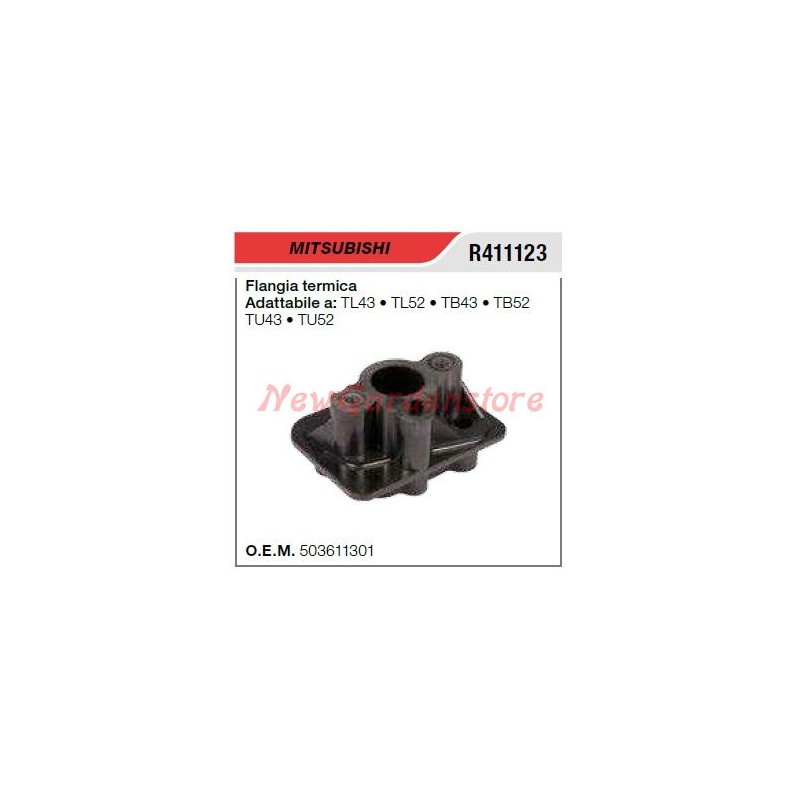 Brida térmica silenciador MITSUBISHI TL43 52 TB43 R411123