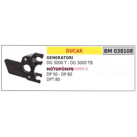 DUCAR generator DG 3000 T thermal flange DG 3000TB 038108 | Newgardenstore.eu