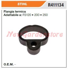 Flangia termica STIHL decespugliatore FS120 200 250 R411134 | Newgardenstore.eu