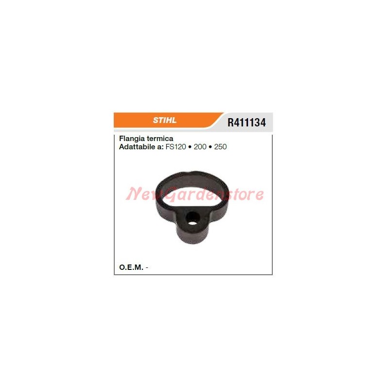 STIHL FS120 200 250 brushcutter thermal flange R411134