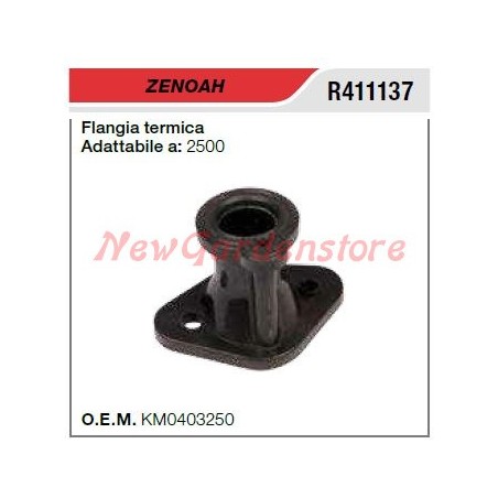 Flangia termica ZENOAH motosega 2500 R411137 | Newgardenstore.eu
