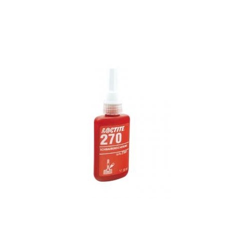 Fijador de roscas de alta resistencia LOCTITE 270 50 ml para tornillos de fijación | Newgardenstore.eu