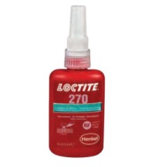 LOCTITE 270 high strength threadlocker 50ml for stud assembly | Newgardenstore.eu