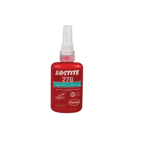 LOCTITE 270 high strength threadlocker 50ml for stud assembly | Newgardenstore.eu