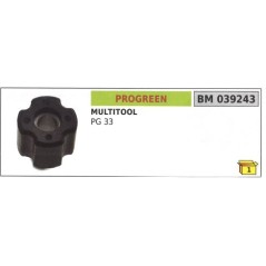 Vibration-dampening rod handle PROGREEN multitool PG 33 039243