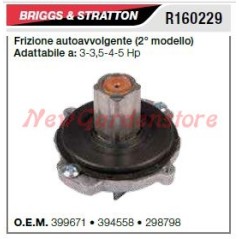 Embrague de retroceso B&S cortacésped 2º modelo 3-3,5-4-5 CV R160229 | Newgardenstore.eu