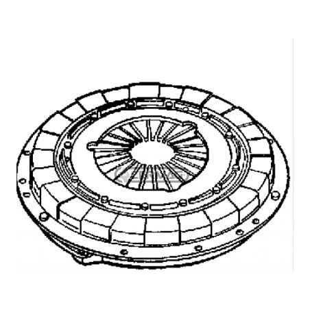 Dual disc clutch for BMW walking tractor rotary cultivator 15339 | Newgardenstore.eu