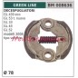 Clutch bell GREEN LINE brushcutter engine GL 430 ECO 33 43 Ø  78 008636