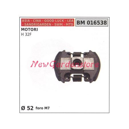 CINA complete clutch H 32F chain saw motor Ø 52 hole M7 016538 | Newgardenstore.eu