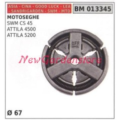 CINA Vollkupplung SWM CS 45 Kettensägemotor ATTILA 4500 5200 013345 | Newgardenstore.eu