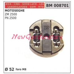 CINA Vollkupplung ZM 2500 PN 2500 Kettensägemotor Ø 52 M8 Loch 008701 | Newgardenstore.eu