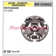 ECHO embrayage complet moteur tronçonneuse CS 4200 Ø  58 alésage m7 019902