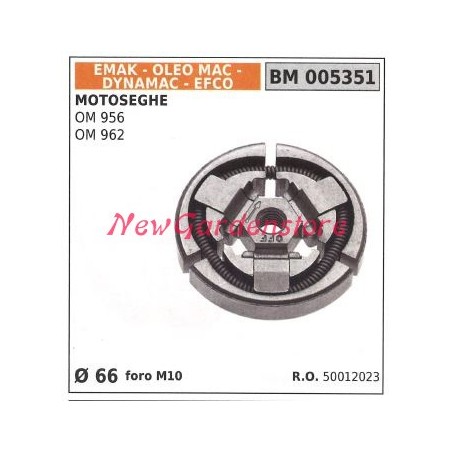 Embrague completo EMAK, motosierra OM 956 962 motor 005351 | Newgardenstore.eu