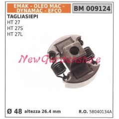 Embrague completo motor EMAK cortasetos HT 27 27S 27L Ø 48 009124 | Newgardenstore.eu