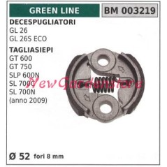 Embrayage complet GREEN LINE GL 26 26S ECO moteur débroussailleuse Ø 52 003219 | Newgardenstore.eu