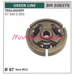 Frizione completa GREEN LINE motore tagliasiepe GT 500D EKO Ø 67 038379