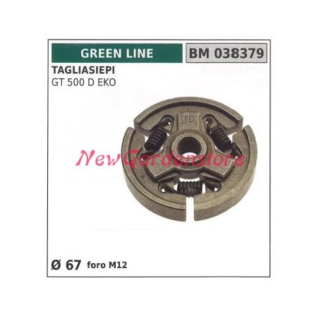 Complete clutch GREEN LINE hedge trimmer motor GT 500D EKO Ø 67 038379 | Newgardenstore.eu