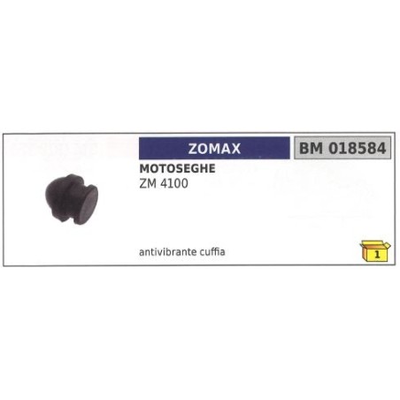 Botte antivibratoire ZOMAX tronçonneuse ZM 4100 018584 | Newgardenstore.eu