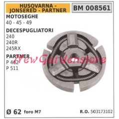 Embrayage HUSQVARNA moteur tronçonneuse modèle 40 45 49 Ø 62 503173102 | Newgardenstore.eu