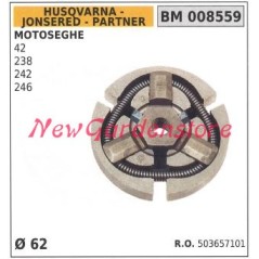 Embrague completo HUSQVARNA motor motosierra modelo 42 238 242 246 Ø 62 008559 | Newgardenstore.eu