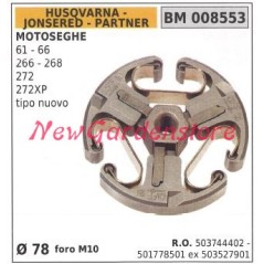 Frizione completa HUSQVARNA motore motosega 61 66 266 268 272 Ø78 008553