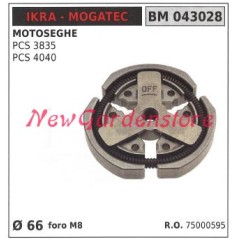 Embrague completo IKRA PCS 3835 4040 motor motosierra Ø 66 043028