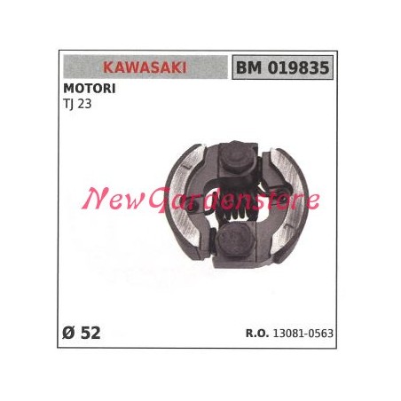 Embrayage complet KAWASAKI pour moteur de taille-haie TJ 23 Ø 52 019835 | Newgardenstore.eu