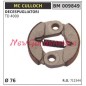 Kupplung MC CULLOCH, komplett, Bürstenmähermotor TD 4000 Ø 76 009849