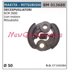Complete clutch MITSUBISHI brushcutter motor BCM 2600 Ø  50 013688