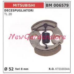 Embrayage complet MITSUBISHI pour débroussailleuse TL 20 Ø 52 006579