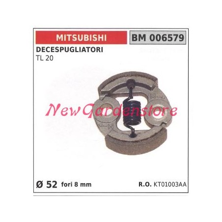 Embrayage complet MITSUBISHI pour débroussailleuse TL 20 Ø 52 006579 | Newgardenstore.eu