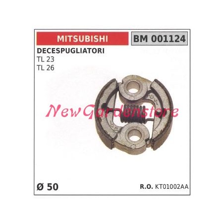 MITSUBISHI complete clutch MITSUBISHI brushcutter motor TL 23 26 Ø 50 001124 | Newgardenstore.eu