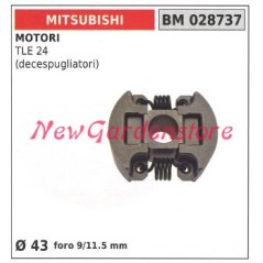 MITSUBISHI Vollkupplung MITSUBISHI Freischneider-Motor TLE 24 Ø 43 028737 | Newgardenstore.eu