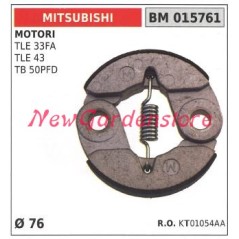 MITSUBISHI full clutch TLE 33FA 43 Ø 76 brushcutter engine 015761 | Newgardenstore.eu