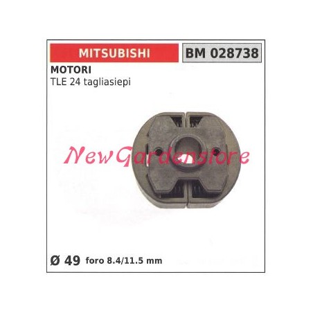 Frizione completa MITSUBISHI motore tagliasiepe TLE 24 Ø49 028738 | Newgardenstore.eu