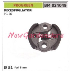 Embrague completo PROGREEN para motor de desbrozadora PG 26 024049 | Newgardenstore.eu