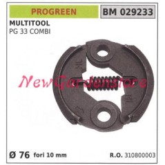 PROGREEN complete clutch for PG 33 COMBI brushcutter motor 029233 | Newgardenstore.eu