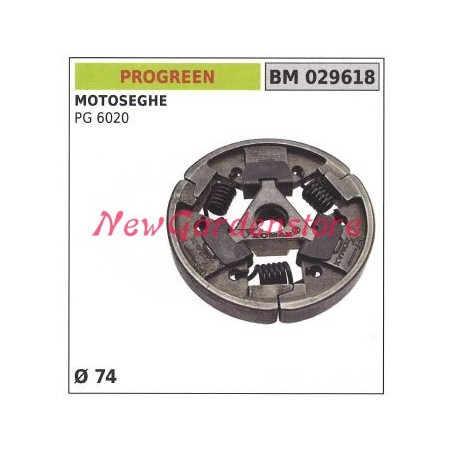 Embrague completo PROGREEN para motor de desbrozadora PG 6020 029618 | Newgardenstore.eu