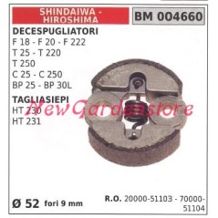 Embrayage complet SHINDAIWA moteur débroussailleuse F 18 20 222 T25 220 004660 | Newgardenstore.eu