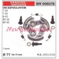 Embrayage complet SHINDAIWA, débroussailleuse T 35 45 B45 BP 35 45 006576