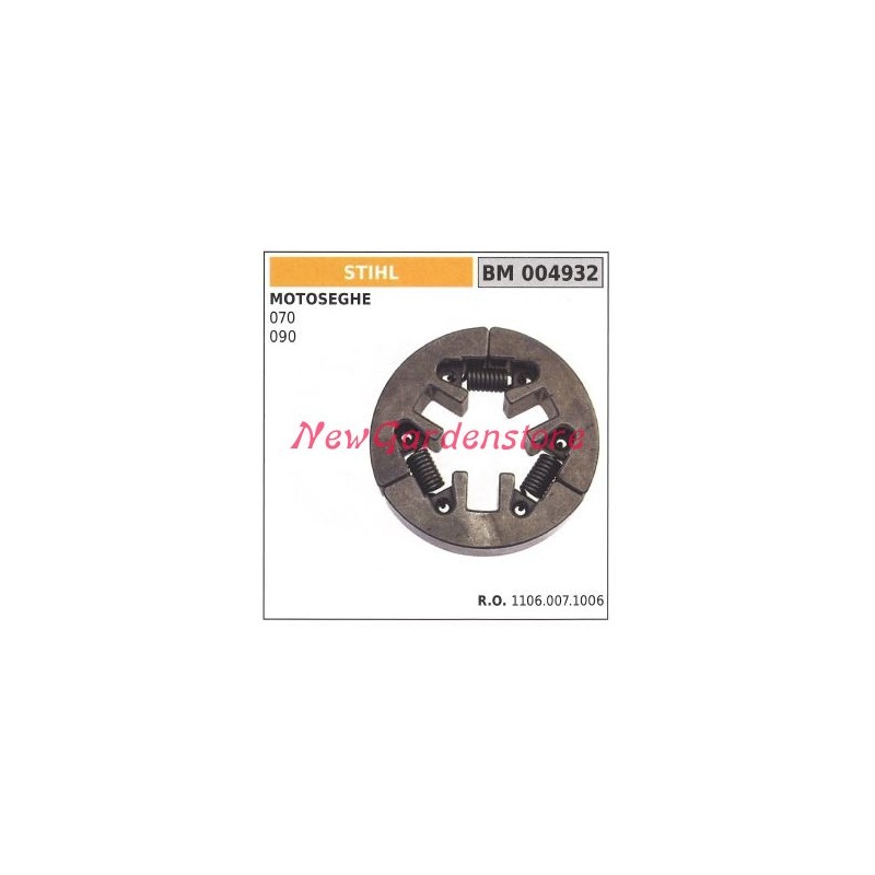 Embrayage compatible STIHL pour moteur de tronçonneuse 070 090 004932 1106-007-1006