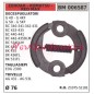 Frizione campana ZENOAH motore decespugliatore G4D 4KF 5D 5KF BC340   006587