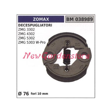 Embrague completo ZOMAX Motor desbrozadora ZMG 3302 4302 5303 038989 | Newgardenstore.eu