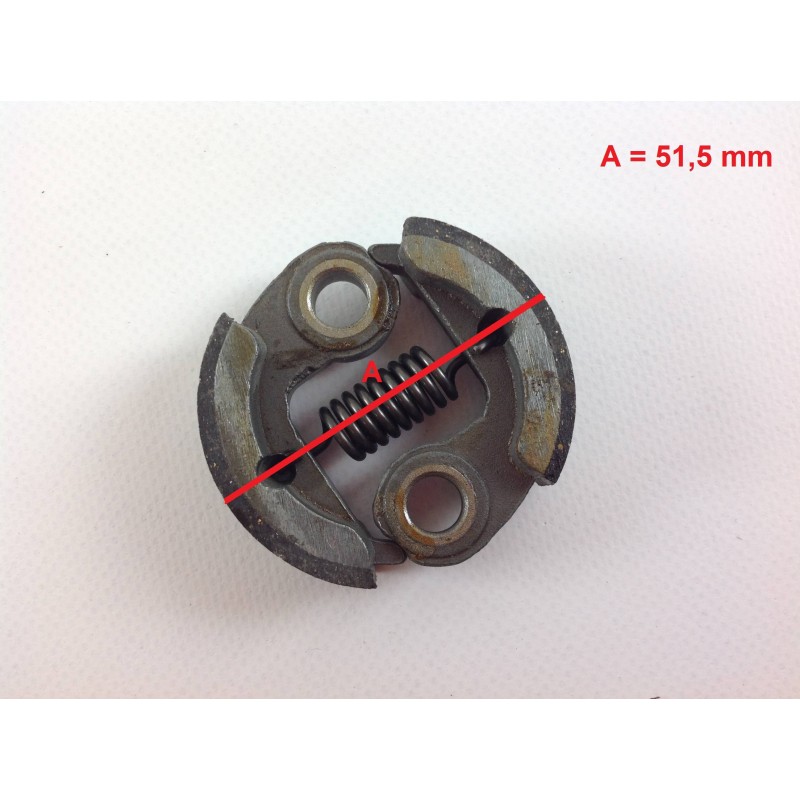 Kupplungsdurchmesser 51,5 Bohrung 8 mm ECHO - ZENOAH 270192 Freischneider